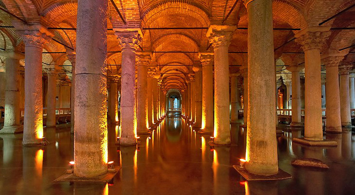 Head Underground at the Basilica Cistern
