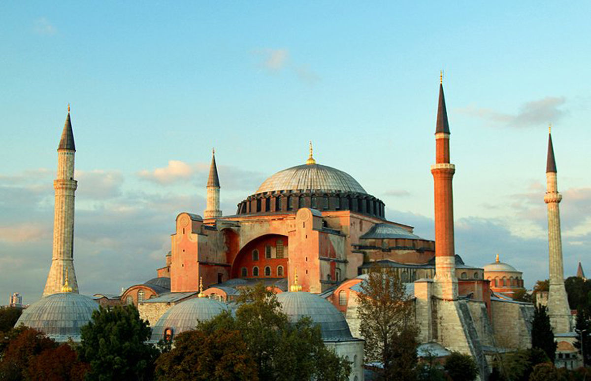 Admire the Hagia Sophia Mosque